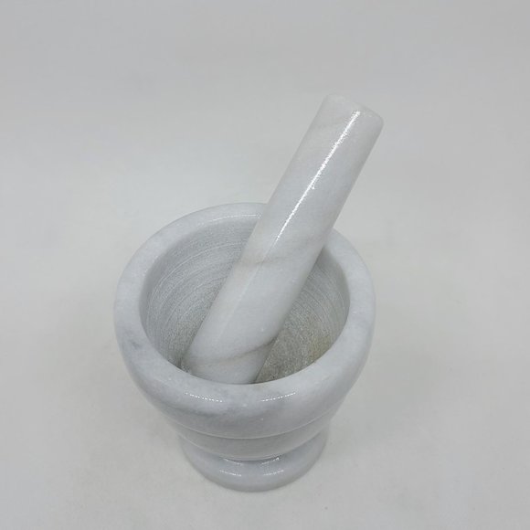 Marble Mortar and Pestle - Picture 2 of 6